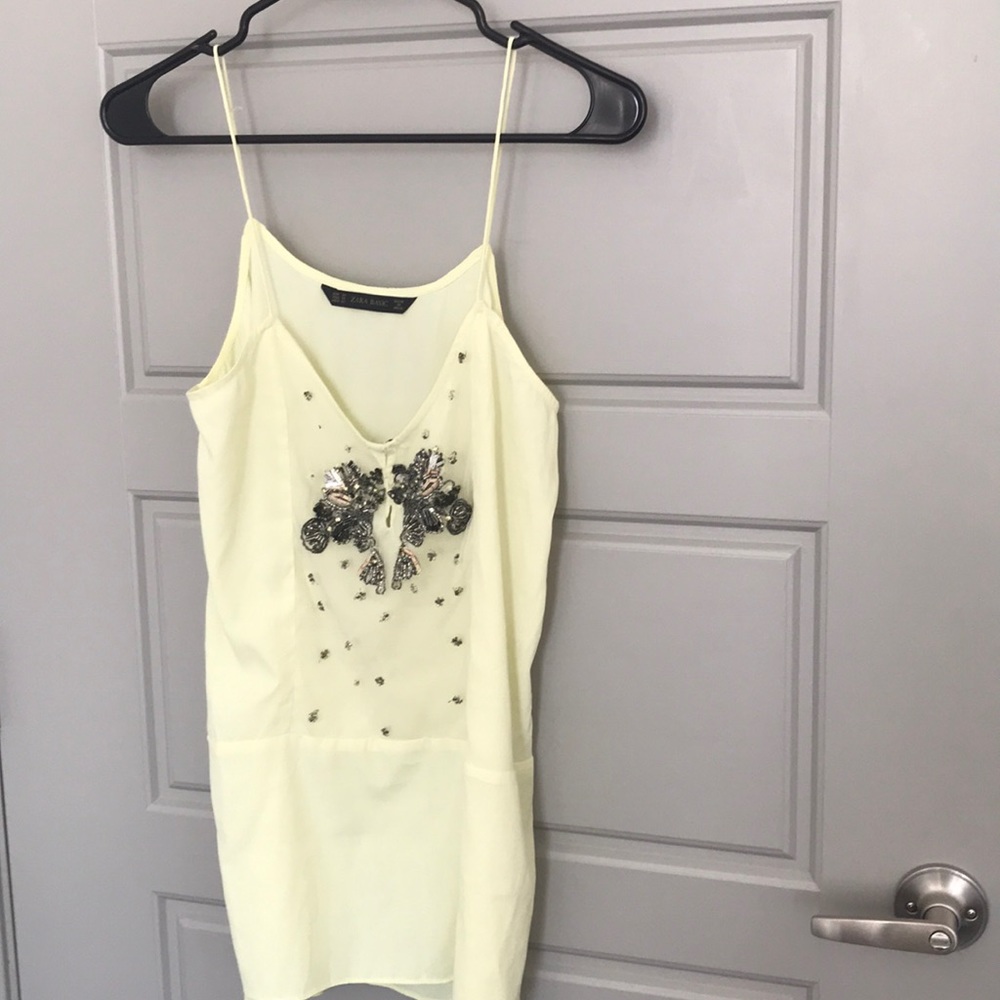 Zara yellow camisole